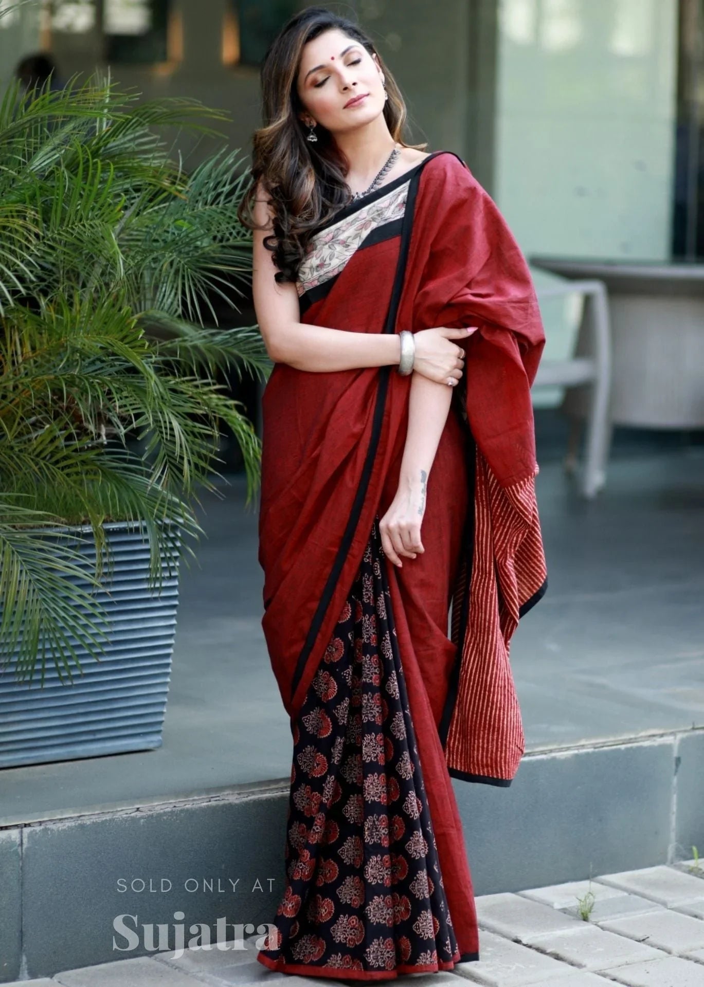 Cotton saree